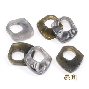 樹脂チャーム 不規則型 26.5×28mm(2ヶ)の詳細画像2
