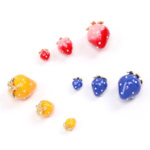 いちごチャーム 樹脂製イチゴチャーム かわいい...の詳細画像4