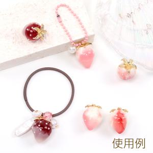 いちごチャーム 樹脂製イチゴチャーム かわいい...の詳細画像4