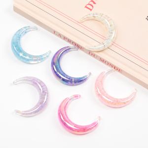 アクリルビーズ 大きめ 蓄光グラデーション月ビ...の詳細画像3