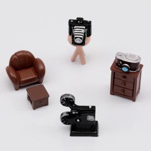 ミニチュア カメラ レトロ アナログ 装飾 小...の詳細画像3