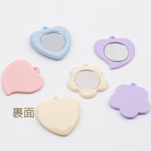 ミラーチャーム ミラーキーホルダー ハート型 ...の詳細画像2