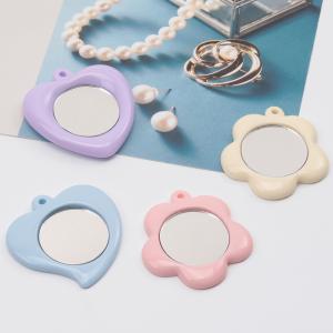ミラーチャーム ミラーキーホルダー ハート型 ...の詳細画像4