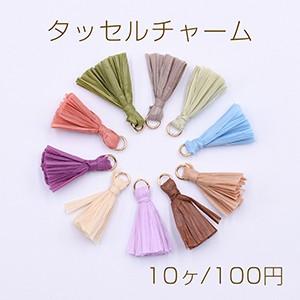 タッセルチャーム カン付き ペーパーラフィア ゴ...の商品画像