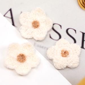刺繍ワッペン 花モチーフ アップリケ 刺繍パー...の詳細画像2