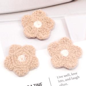 刺繍ワッペン 花モチーフ アップリケ 刺繍パー...の詳細画像3