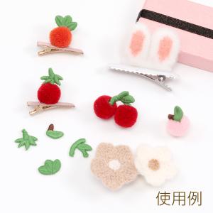 刺繍ワッペン 花モチーフ アップリケ 刺繍パー...の詳細画像4