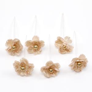 ドライフラワー サザンカ 花束 造花 飾り 手...の詳細画像4