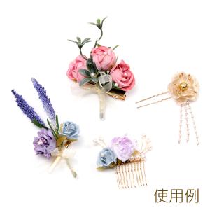 ドライフラワー サザンカ 花束 造花 飾り 手...の詳細画像5