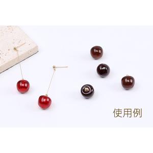 【即日可能】高品質チェリーチャーム さくらんぼ...の詳細画像3