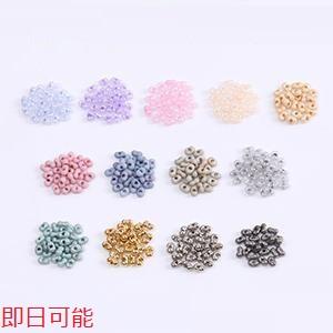 即日可能】ガラスビーズ ピーナッツ型 2.5×4mm（50ヶ） : ビーズアンド 