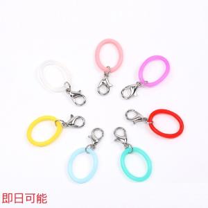 【即日可能】アンブレラマーカー 傘マーカー カスタマイズマーカーパーツ ペットボトル シリコン カニカン付き (シリコンリング直径1.5cm)