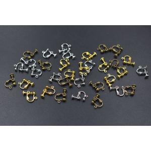 【即日可能】イヤリング金具 ネジバネ式 4mm...の詳細画像2