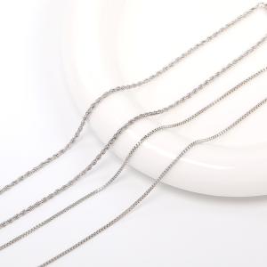 ネックレスチェーン ロジウムの詳細画像4