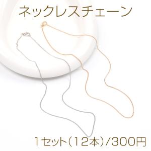 ネックレスチェーン 1セット(12本)の商品画像