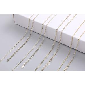 高品質ネックレスチェーン 全7種 18Kゴール...の詳細画像3