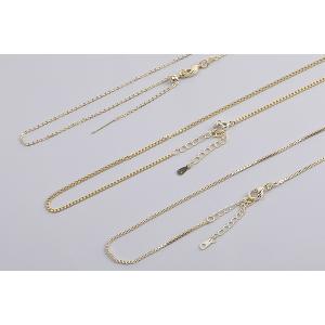 高品質ネックレスチェーン 全7種 18Kゴール...の詳細画像4