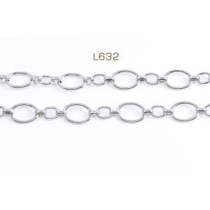 ステンレス製 デザインチェーン 15×21mm...の詳細画像1