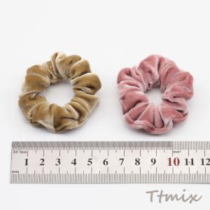 シュシュ ベルベット 秋冬 おしゃれ 髪留め ...の詳細画像3
