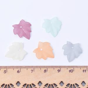 アクリルチャーム 花びら 1穴 15×16mm...の詳細画像5