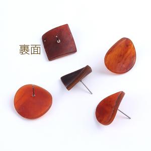 限定商品!アクリルピアス ラウンド&四角形 マ...の詳細画像2