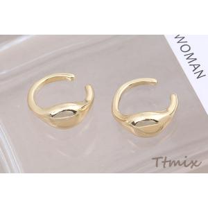 イヤーカフ 6×14mm 片耳用 ゴールド(1ヶ)の詳細画像1