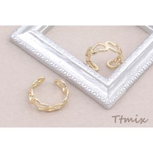 イヤーカフ 4×12mm 片耳用 ゴールド(1ヶ)の詳細画像2