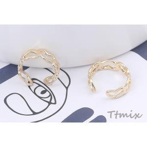 イヤーカフ 4×12mm 片耳用 ゴールド(1ヶ)の詳細画像3