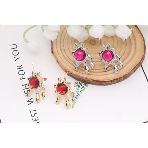 樹脂ノンホールピアス 不規則型 アクリルストー...の詳細画像5