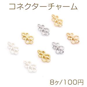 コネクターチャーム 6×10mm（8ヶ）｜yu-beads-parts