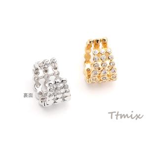 ジルコニアイヤーカフ 9×13mm 片耳用(1ヶ)の詳細画像2