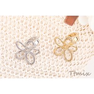 イヤーカフ フラワー 16×18mm 片耳用(1ヶ)の詳細画像4