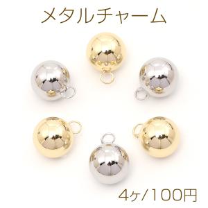 色褪せにくい14KGPゴールドメッキ メタルチャ...の商品画像