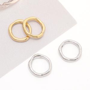 色褪せないステンレス製パーツ メタルリングチャ...の詳細画像2