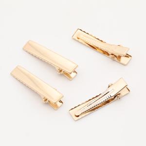 ヘアクリップ金具 6×31mm(30ヶ)の詳細画像2