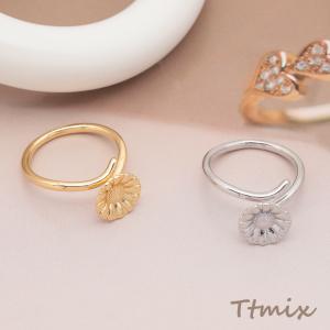 ファッションリング 指輪 ガーベラモチーフ 花...の詳細画像3