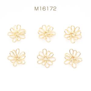 ワイヤーチャーム フラワー 多弁花 お花の立体...の詳細画像1