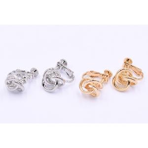 イヤリング金具 三連フープ 12×13mm【2ヶ】の詳細画像2