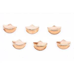 【B級品】エンドパーツ 半円 10×14mm ...の詳細画像1