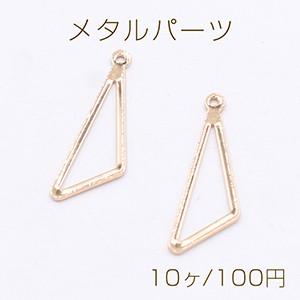 メタルパーツ 三角フレーム カン付き 10×28...の商品画像