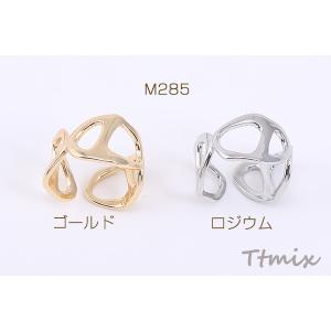 ファッションリング 指輪 透かしリング 幅約1...の詳細画像1