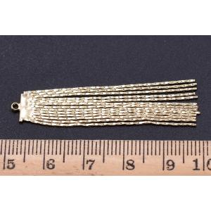 チェーンタッセルチャーム スネイクチェーン カ...の詳細画像4