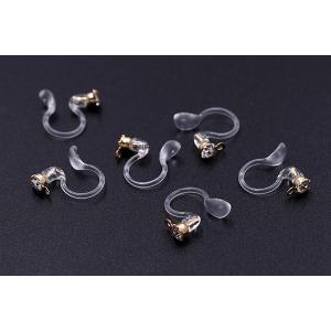 樹脂ノンホールピアス 石付き 3mm 1カン ...の詳細画像2