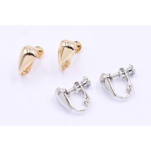 イヤリング金具 雫型 7×11mm【2ヶ】の詳細画像2