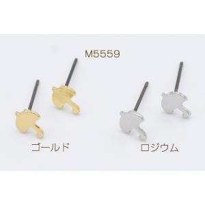 チタンデザインピアス かさ 傘型 7×8mm ...の詳細画像1