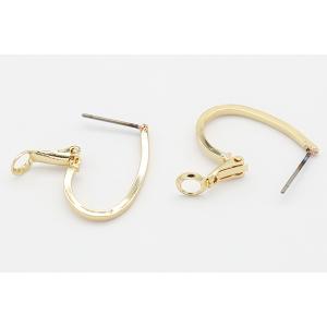 チタンピアス金具 フープ U字 14×23mm...の詳細画像2