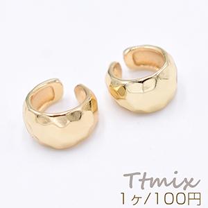 イヤーカフ イヤーカフス フープ 片耳用 7×12mm ゴールド