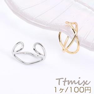 イヤーカフ ツイスト 15×16mm 片耳用
