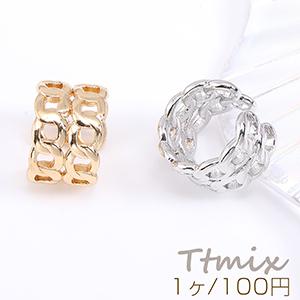 イヤーカフ 2連チェーン 13mm 片耳用【1ヶ】の商品画像