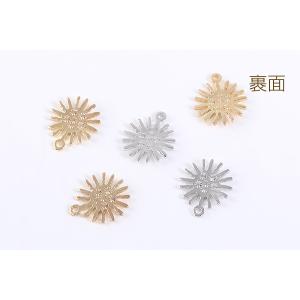メタルチャーム フラワー 1カン 17×19m...の詳細画像2